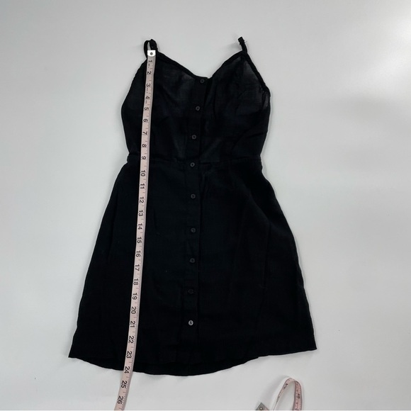 Urban Outfitters Out From Under Black Button Down Open Back Dress - Picture 4 of 12